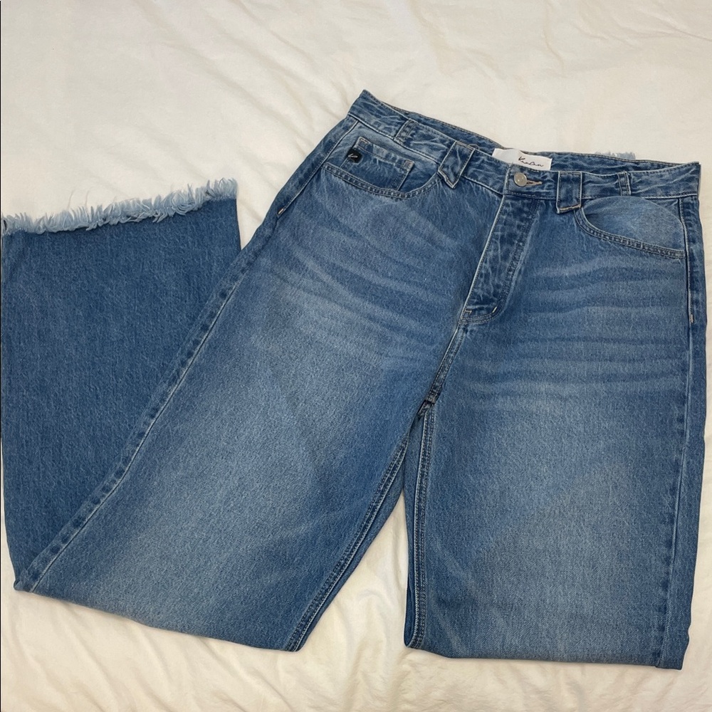 KanCan Light Blue Straight Leg Jeans